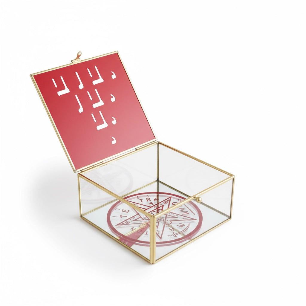 Tetragramaton Caja Cristal 15 Cm by HEREJE