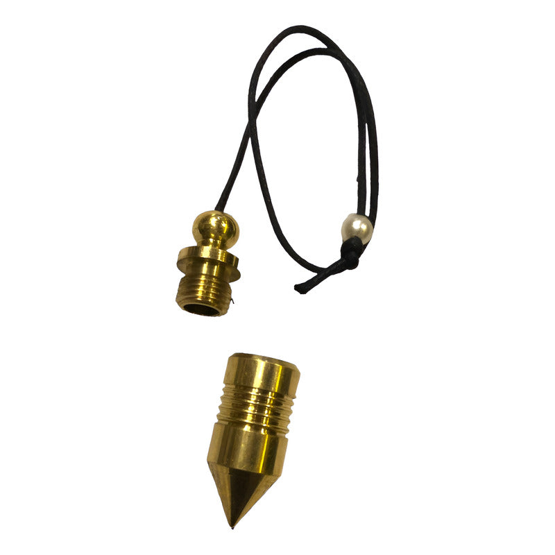 Pendulo Que 4cm De Metal Dorado by HEREJE