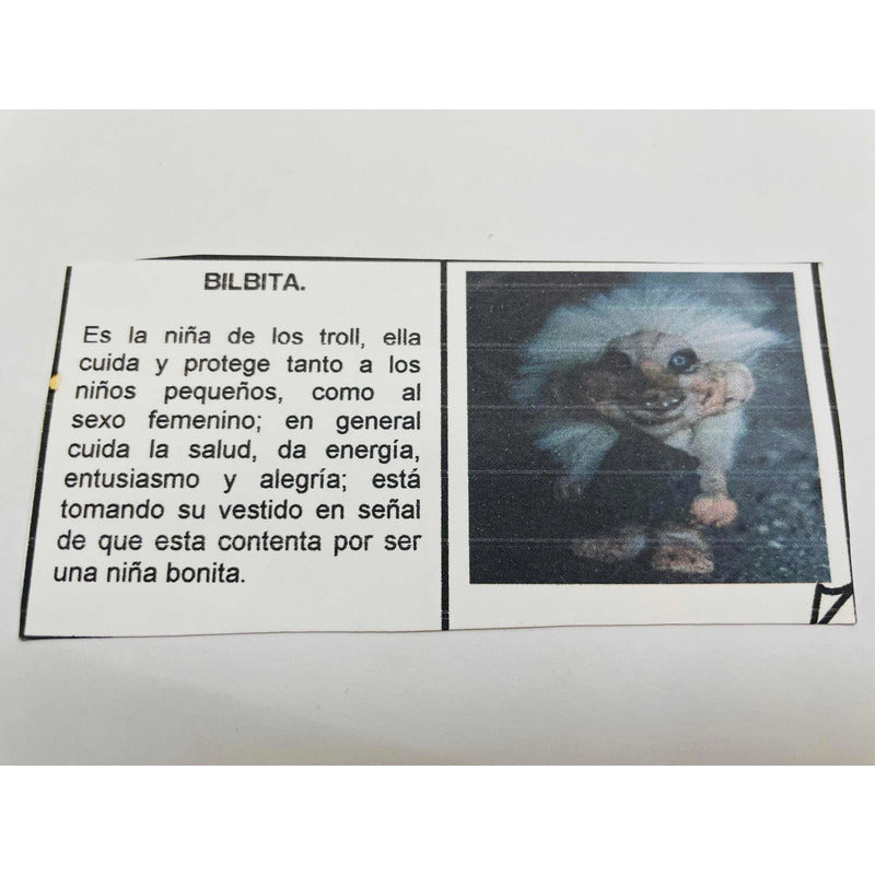 Troll Bilbita En Resina Nacional 9cm Variado by HEREJE