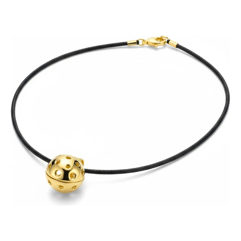 Llamador De Angeles Sencillo En Metal Dorado Dorado by HEREJE