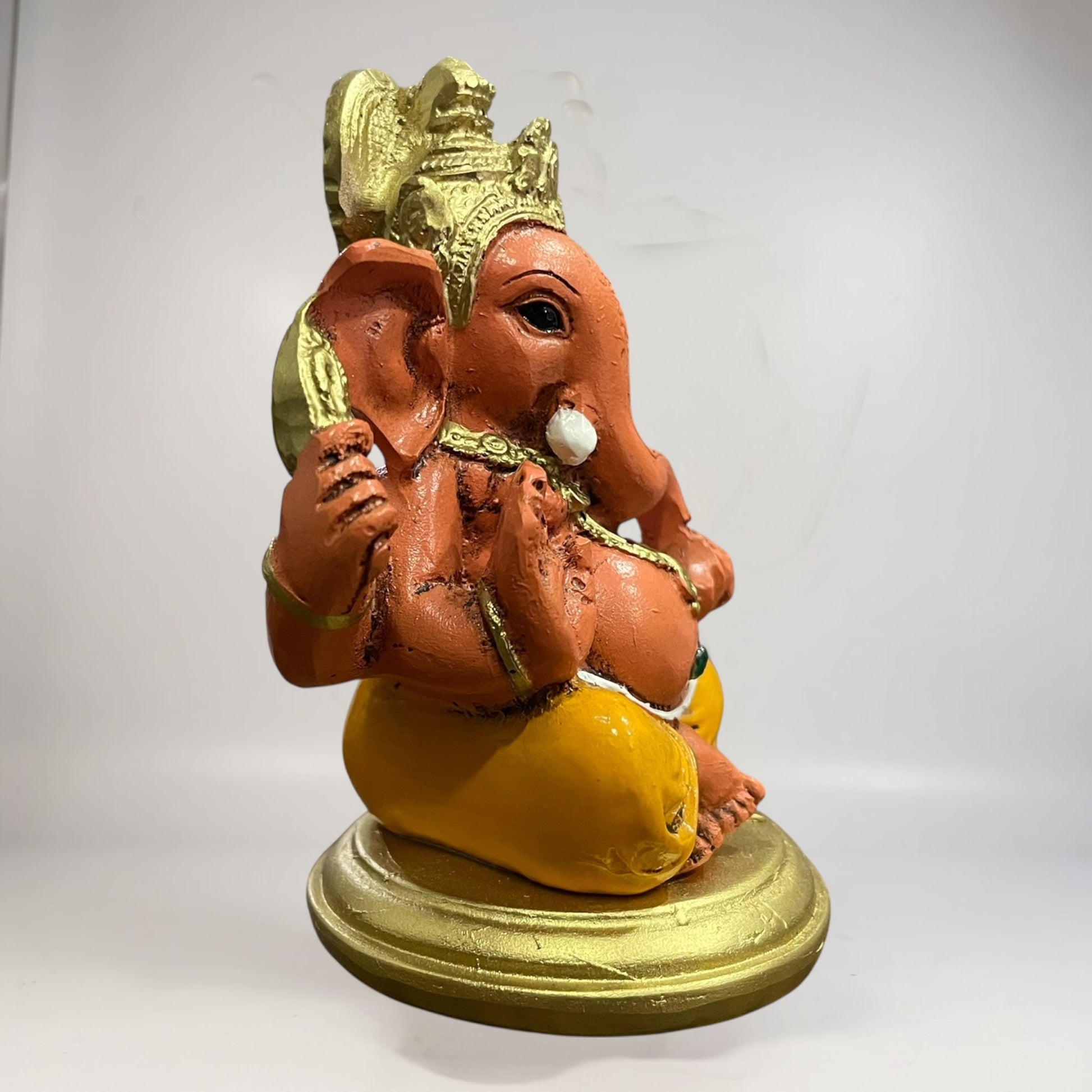 Ganesh 8.5 Cm Resina Nacional Pintado A Mano by ARTICULOS ESOTERICOS LETY