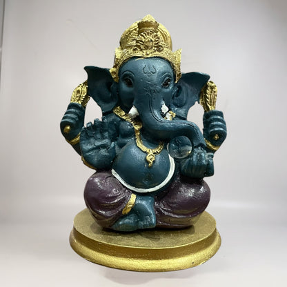 Ganesh 8.5 Cm Resina Nacional Pintado A Mano by ARTICULOS ESOTERICOS LETY