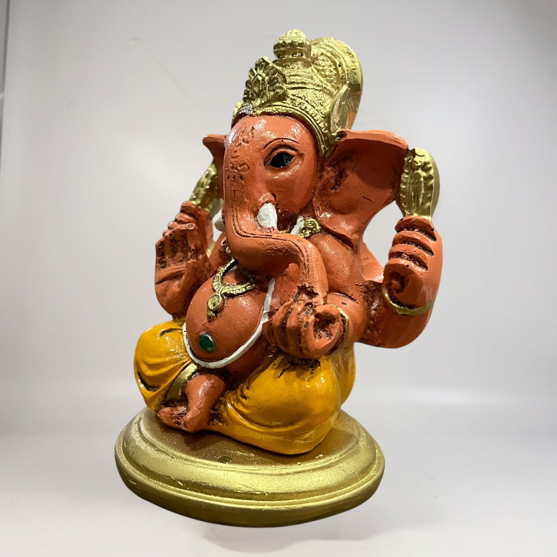 Ganesh 8.5 Cm Resina Nacional Pintado A Mano by ARTICULOS ESOTERICOS LETY