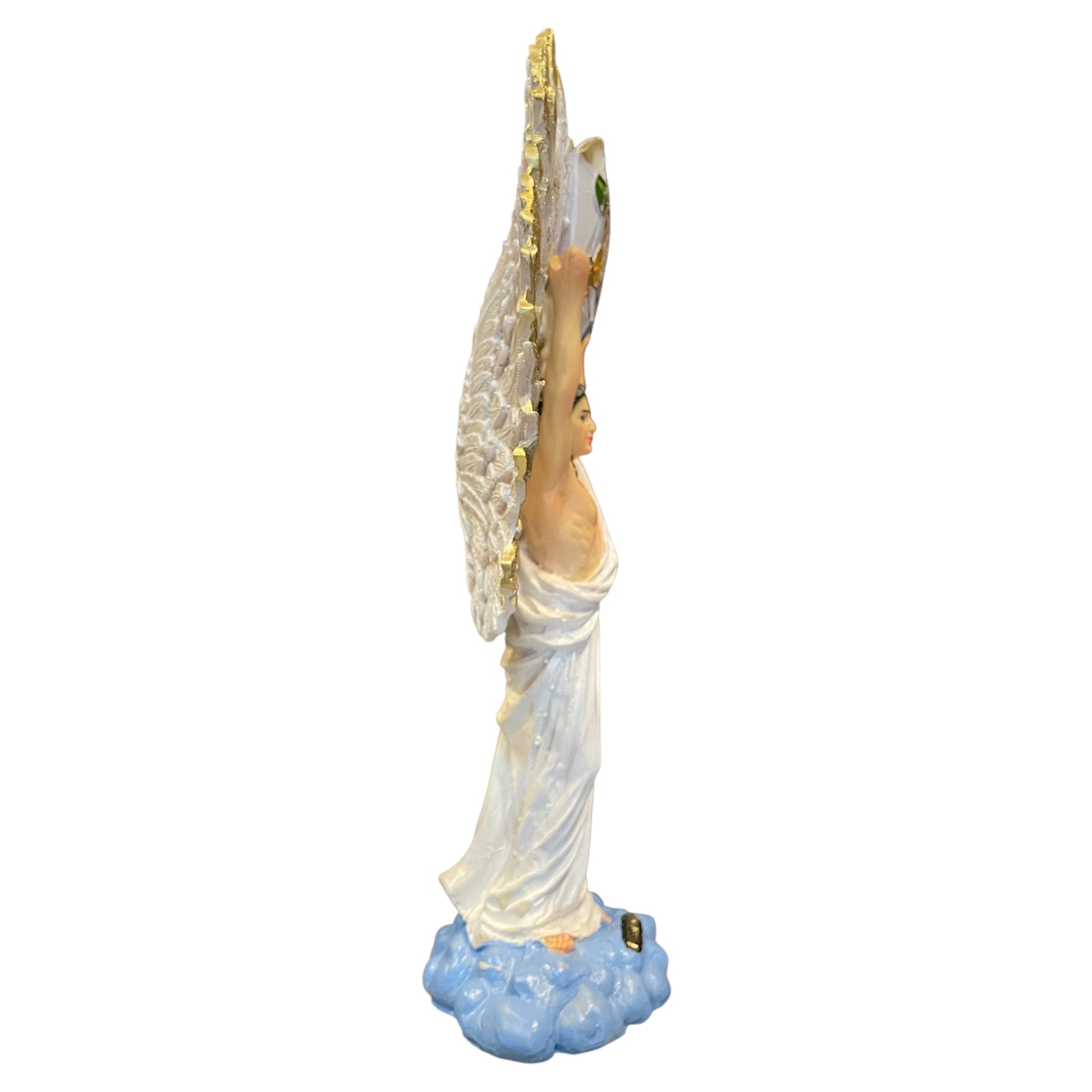 Metatron Arcangel Resina Nacional Pintado A Mano 32 Cm by HEREJE