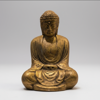 Buda Sentado 11cm Azul Figura De Resina by ARTICULOS ESOTERICOS LETY