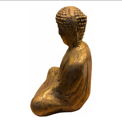Buda Sentado 11cm Azul Figura De Resina by ARTICULOS ESOTERICOS LETY