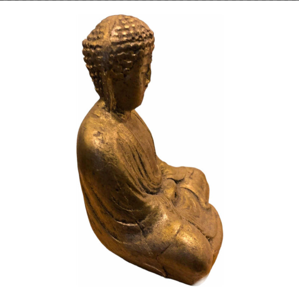 Buda Sentado 11cm Azul Figura De Resina by ARTICULOS ESOTERICOS LETY