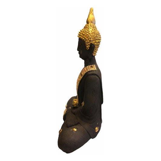 Buda Negro 25cm Negro by HEREJE