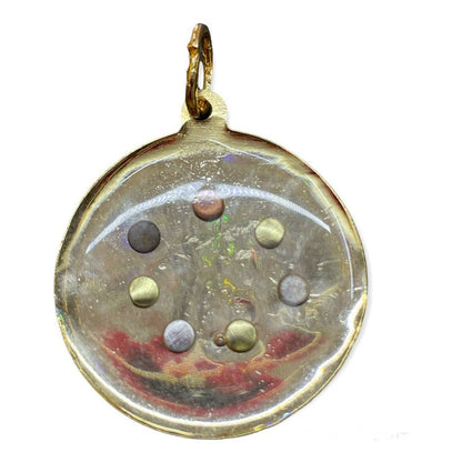 Exterminador Talisman Amulento Encapsulado Y Baño De Oro 3cm by ARTICULOS ESOTERICOS LETY