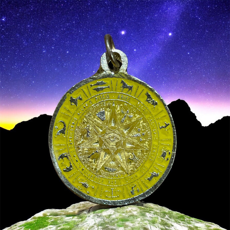 Dije Charm Hereje Estrella Zodiacal Brillante 25mm by HEREJE