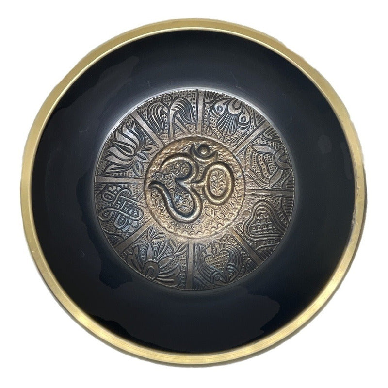 Cuenco Tibetano 18cm De Diámetro 7 Metales Importado Indu by HEREJE