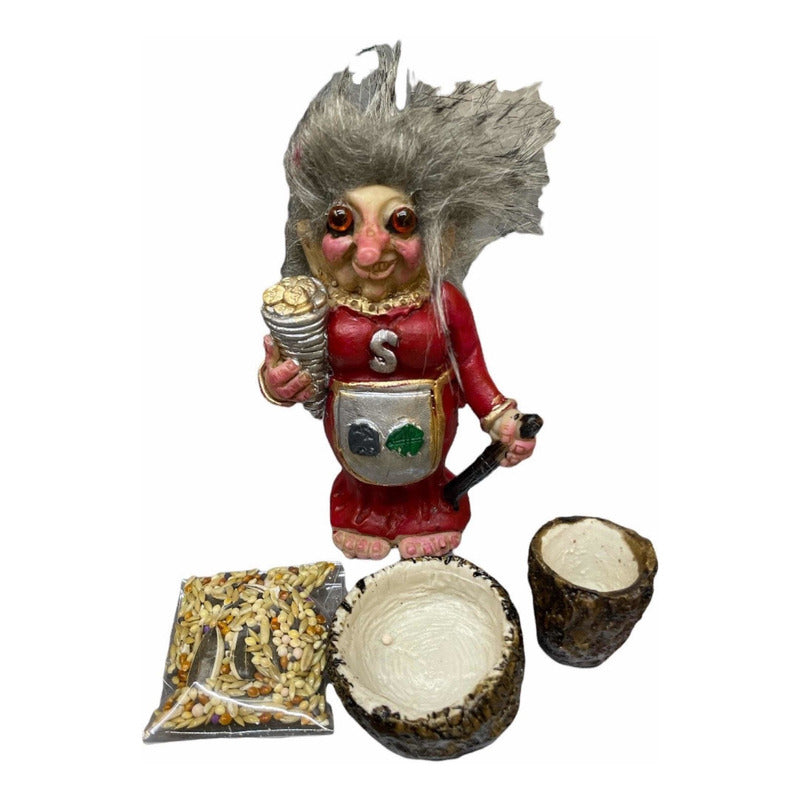 Troll Abundancia + Semillas + Papelito De Activación. 9cm by HEREJE
