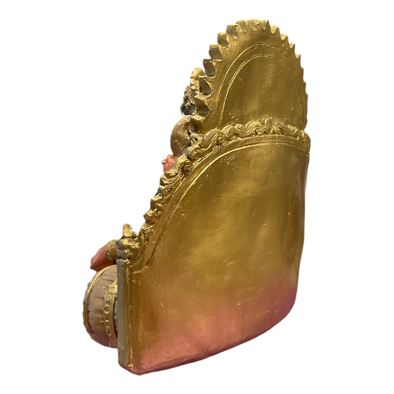 Estatua Ganesh Trono Resina 14 Cm. by HEREJE