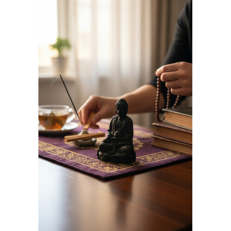 Buda Figura De Resina Miniatura De 7 Cm De Alto by HEREJE