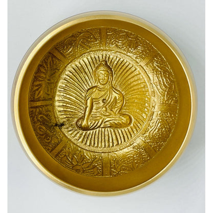 Cuenco Tibetano 95mm Diámetro 7 Metales Importado Limpieza by HEREJE