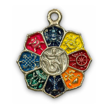 8 Tesoros De Buda Auspicios Cura Feng Shui 39x33x3mm by ARTICULOS ESOTERICOS LETY