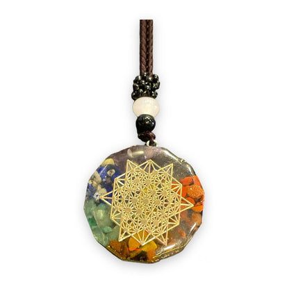Collar De Orgonita Meditacion Sanacion Electromagnetico by HEREJE