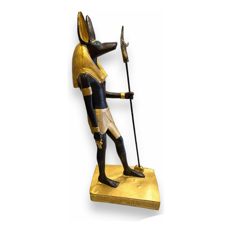 Anubis Flecha 29 Cm Figura De Resina Negro by HEREJE