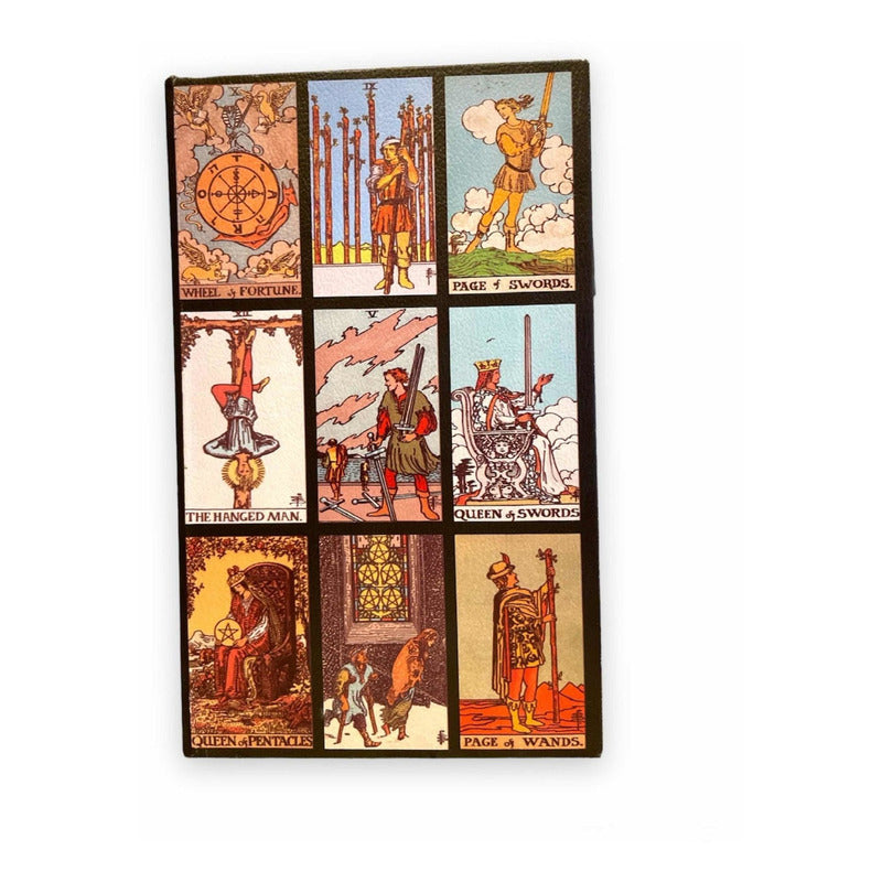 Caja De Seguridad Libro Tarot Forro Vinil Negro by HEREJE