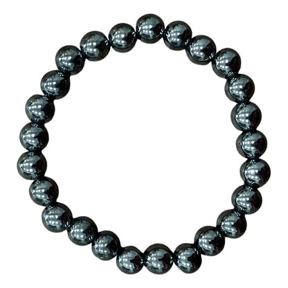 Pulsera Quartz Mediana De Cuarzo Pulido 8mm by HEREJE