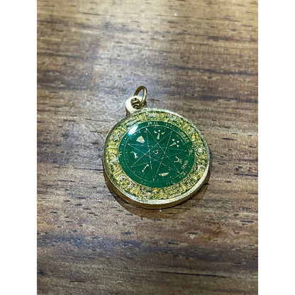 Dije Charm Hereje Estrella Zodiacal Brillante 25mm by HEREJE