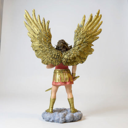 Arcangeles De 35cm Altura Figura De Resina Modelo A Elegir by HEREJE