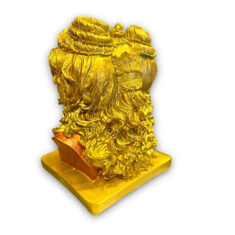 Ganesh Shiva Parvati Familia Sagrada Figura De Resina 21.5cm by HEREJE