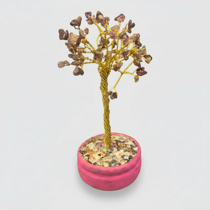 Árbol Grande De Cuarzo (rosa) by HEREJE