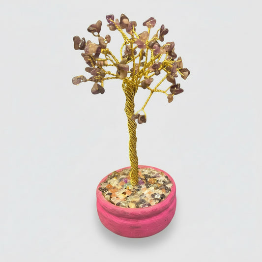 Árbol Grande De Cuarzo (rosa) by HEREJE