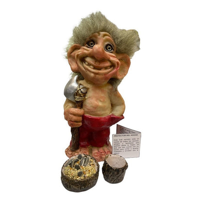 Troll Mediano + Comedero + Bebedero +semillas Varios Modelos by ARTICULOS ESOTERICOS LETY
