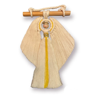 Macrame Arcangel 20x33x4 Cm Colgante Varios Colores A Elegir by HEREJE
