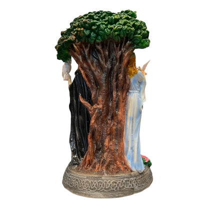 Triple Diosa Escultura De Resina 25cm De Altura Hecate Variado by HEREJE