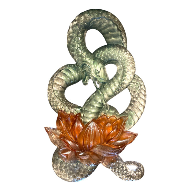 Serpiente Año Nuevo Chino Figura De Resina by HEREJE