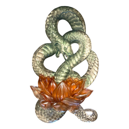 Serpiente Año Nuevo Chino Figura De Resina by HEREJE