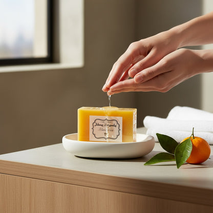 Jabon Artesanal 100 Gramos Aromas A Elegir 5x7x2cm by HEREJE