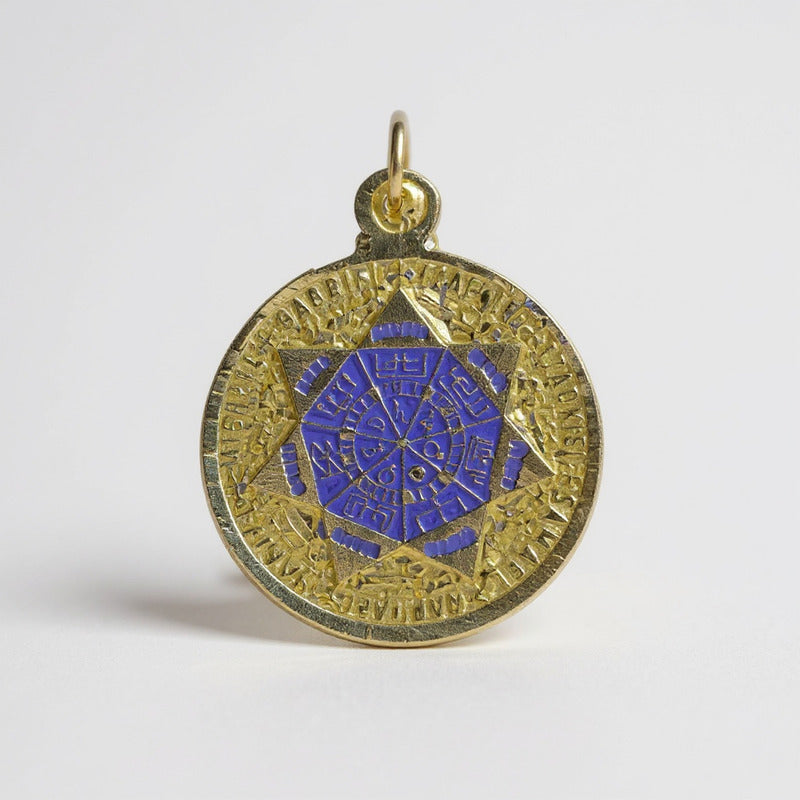 Sello Seite Arcangeles Metatron Dije Metal Encapsulado 30mm by HEREJE