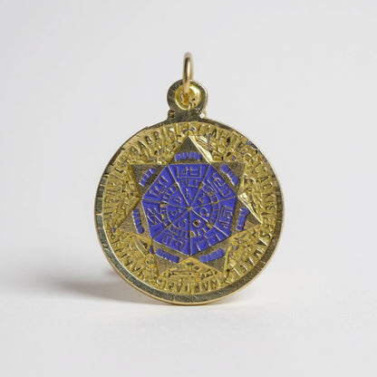 Sello Seite Arcangeles Metatron Dije Metal Encapsulado 30mm by HEREJE