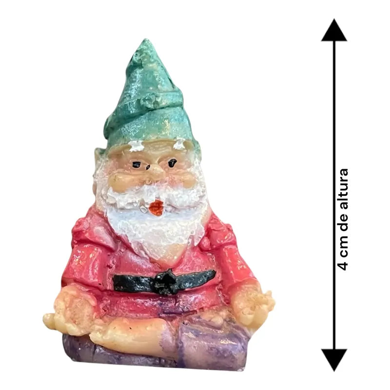 Gnomos En Miniatura De 4 Cm Altura Meditacion by HEREJE