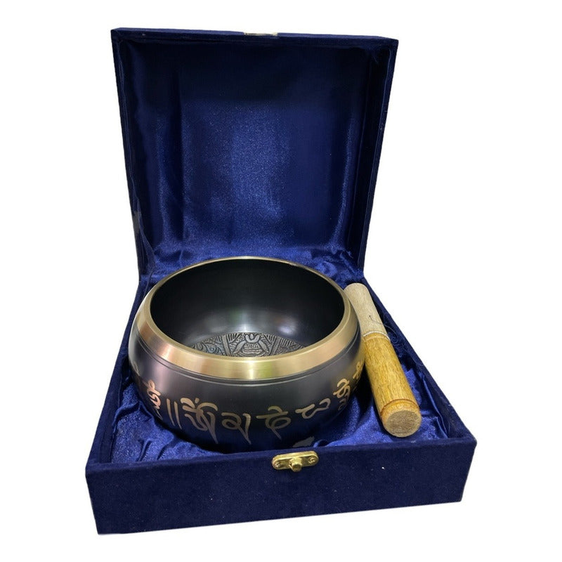 Cuenco Tibetano 18cm De Diámetro 7 Metales Importado Indu by HEREJE