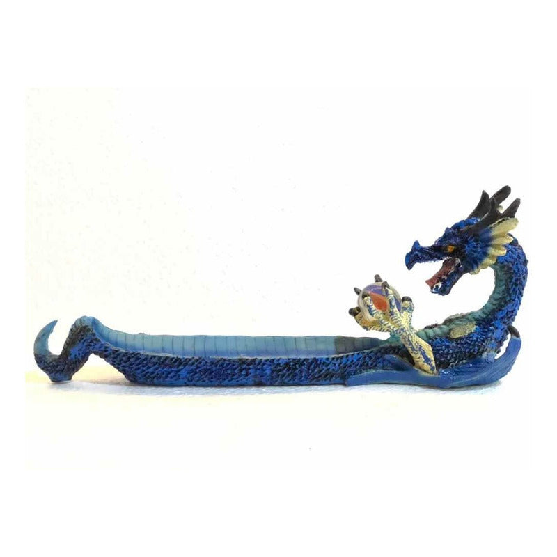Dragón Pebeteros Porta Incienso Resina Figura Varios Colores by HEREJE