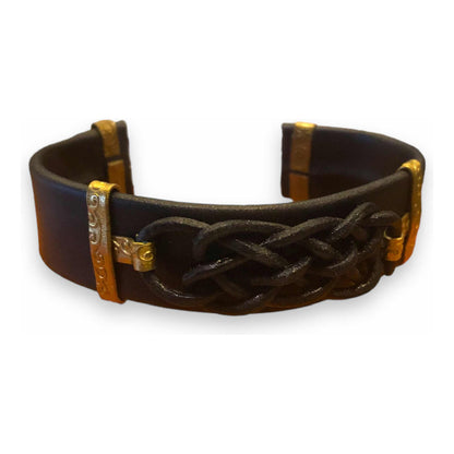 Brazalete Nudo Sintin Tipo Piel by HEREJE