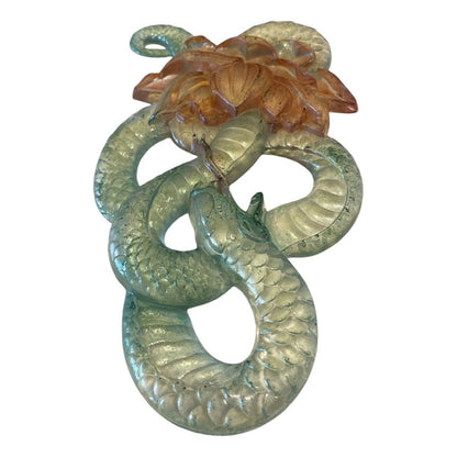 Serpiente Año Nuevo Chino Figura De Resina by HEREJE