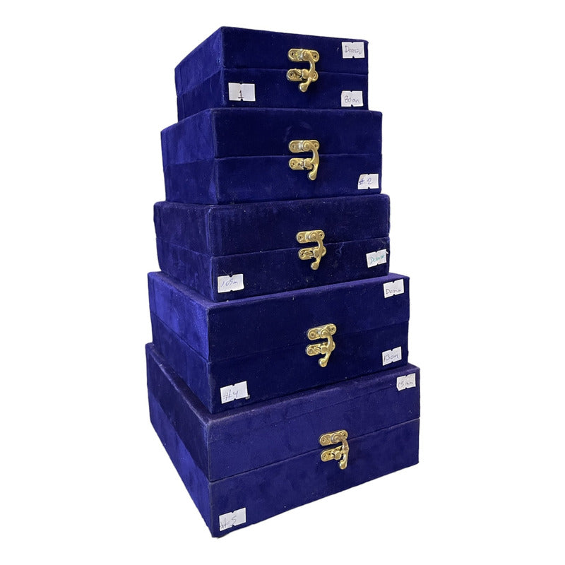 Cuenco Tibetano Lety Juego 5 Caja Dorado 7 Metales. by HEREJE