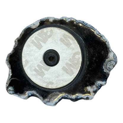 Sujetador, Para Celular De Piedra Natural Negro