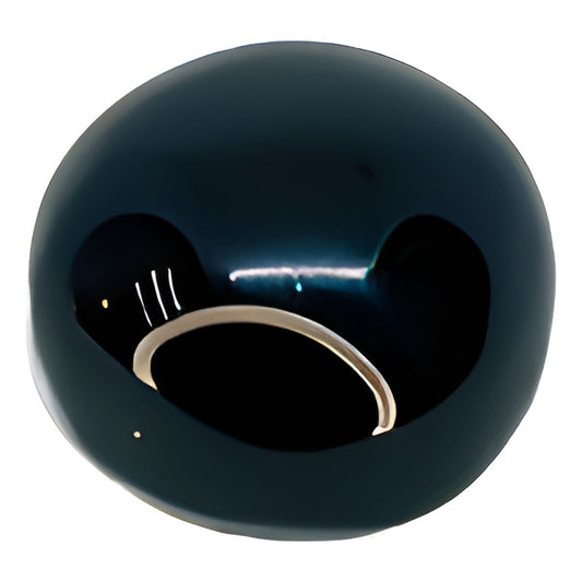 Ombliguera Artesanal De Obsidiana Negra Única Negro by ARTICULOS ESOTERICOS LETY