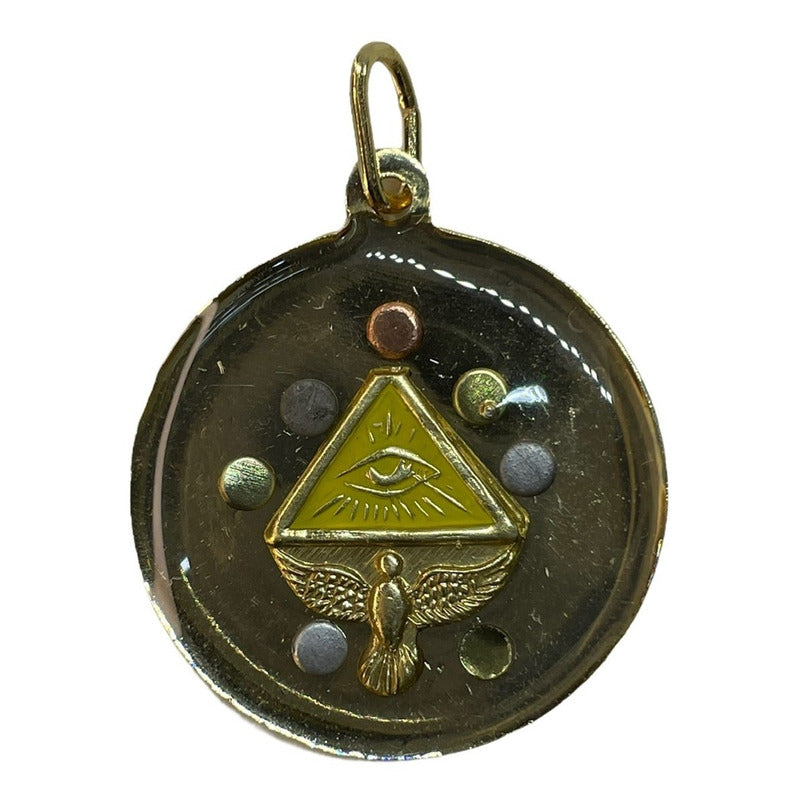 Pentagrama Ritualizado 7 Metales Esotérico 30mm by ARTICULOS ESOTERICOS LETY