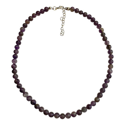 Amatista Collar De Piedra Natural Amatista by HEREJE