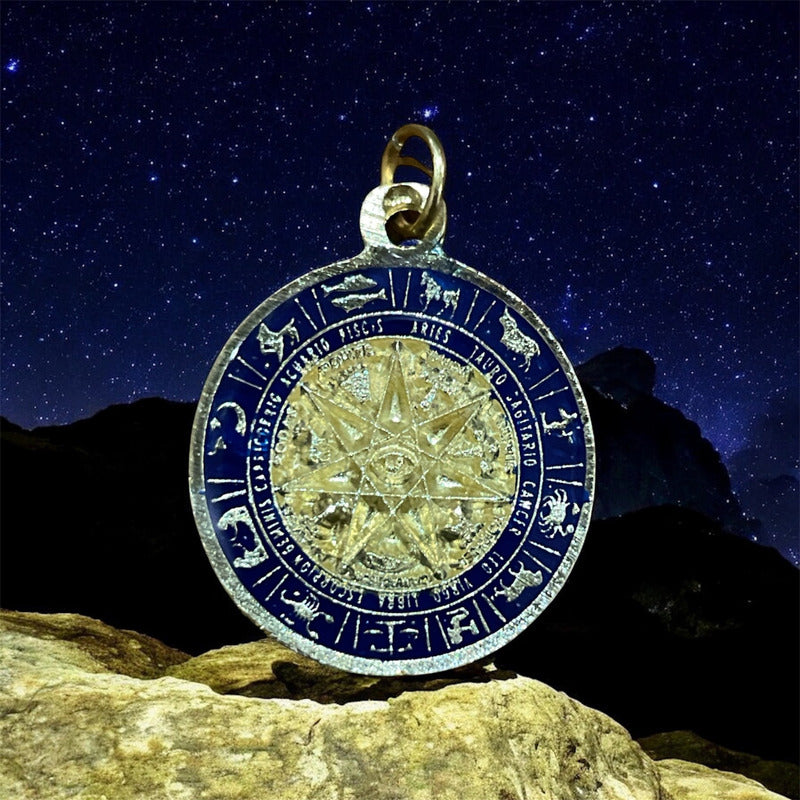 Dije Charm Hereje Estrella Zodiacal Brillante 30mm by HEREJE
