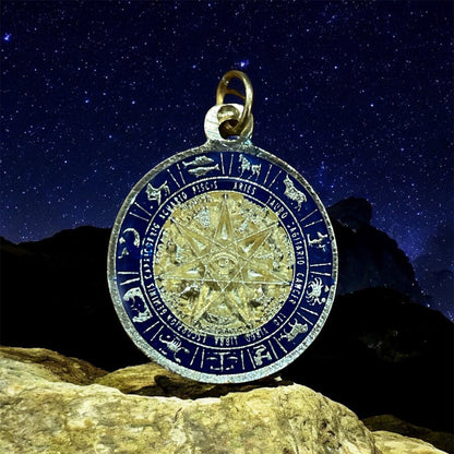 Dije Charm Hereje Estrella Zodiacal Brillante 30mm by HEREJE