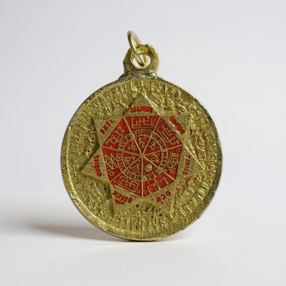 Sello Seite Arcangeles Metatron Dije Metal Encapsulado 25mm by HEREJE